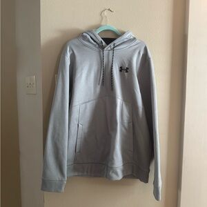 LG Men's Light Gray Hoodie